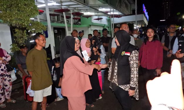 Walikota Bandar Lampung Tinjau Arus Balik