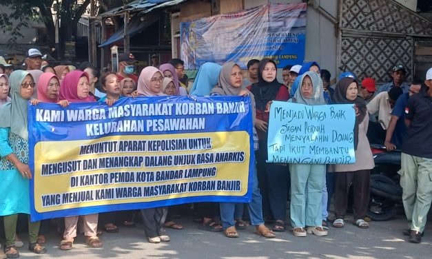 Usai Orasi, Massa Aksi Damai Audensi dengan Pemkot Bandar Lampung