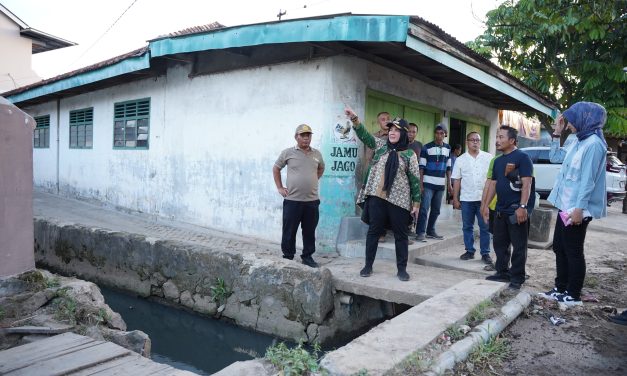 Pemerintah Kota Bandar Lampung Buat Saluran Air Baru di Panjang Utara.