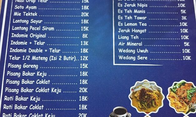 Warkop Sancai Harga Ramah Didompet
